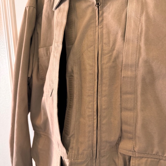 5.11 Tactical Series NRA Embroidered Conceal Heavy Full Zip Coat Jacket Large - Picture 7 of 14